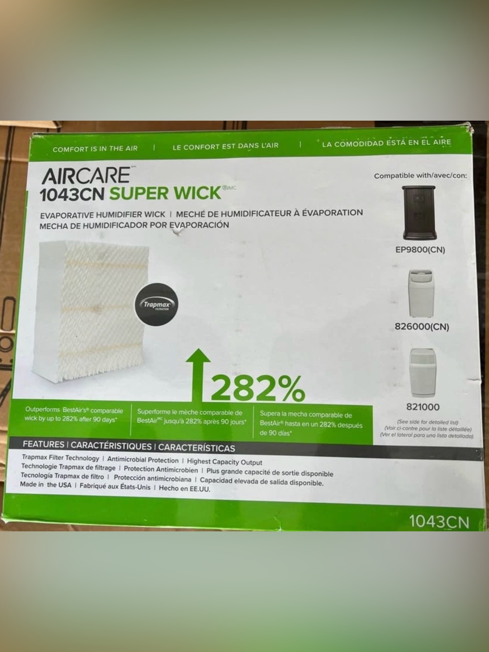 AIRCARE 1043CN Super Wick Evaporative Humidifier Filter